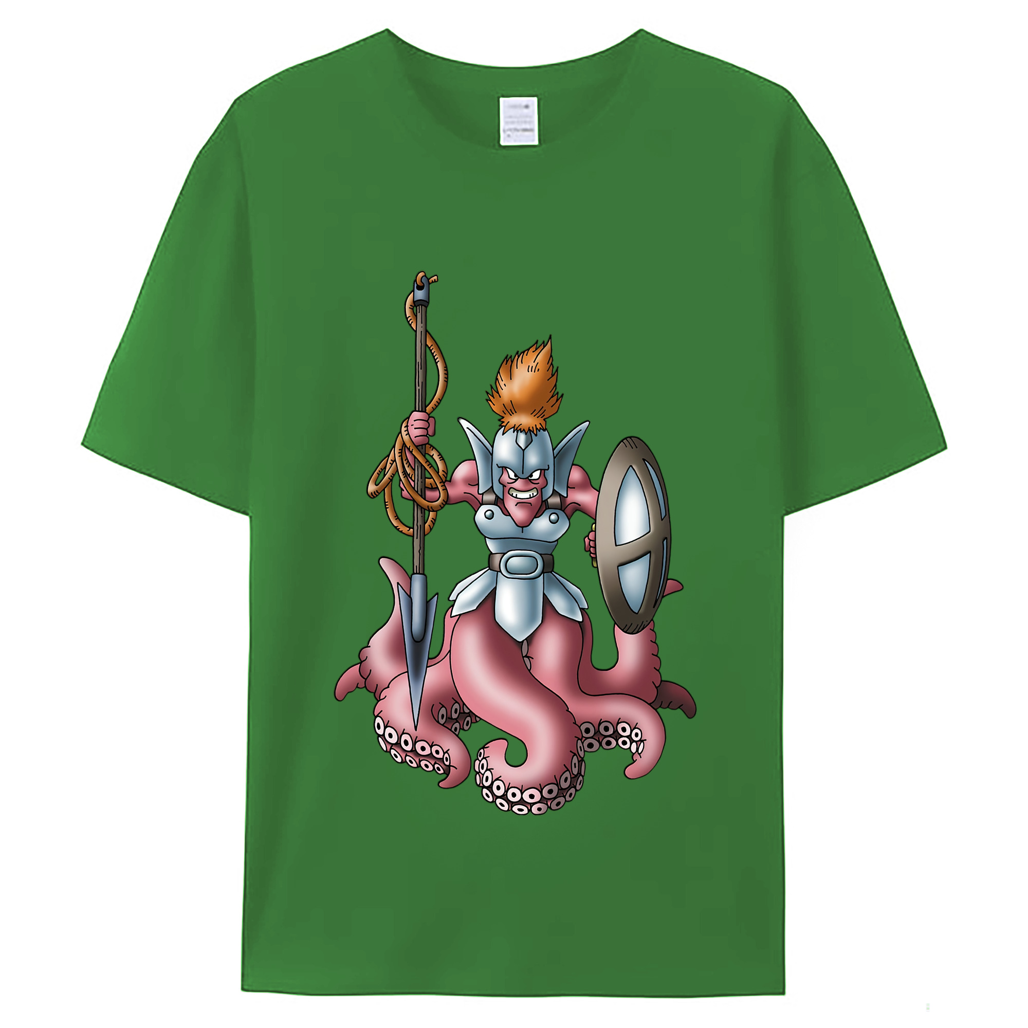 （画像用） ドラゴンクエスト Doragon Kuesuto Dragon Quest レディースカジュアルプリントTシャツ（綿100％）